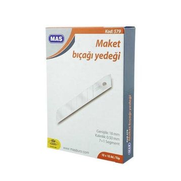 Mas 579 18 mm Maket Bıçağı Yedeği