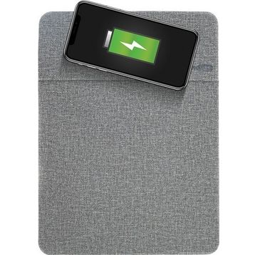 Mas 6614 Gri Kablosuz Şarj Özellikli Mouse Pad