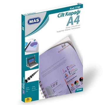 Mas 7740 A4 Mavi Cilt Kapağı