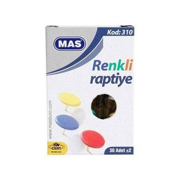 Mas Karışık Renkli Raptiye
