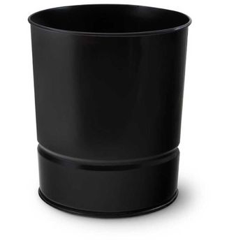 Mas Metal 10 lt Siyah Çöp Kovası