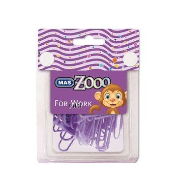 Mas Zooo No:3 Mor Plastik Kaplı Ataş