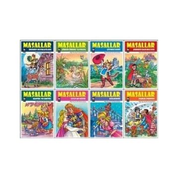 Masallar 8 Kitap Necla Ülkü Kuglin