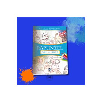 Masalları Boyuyorum Rapunzel Kitabı Hasan Karaosman