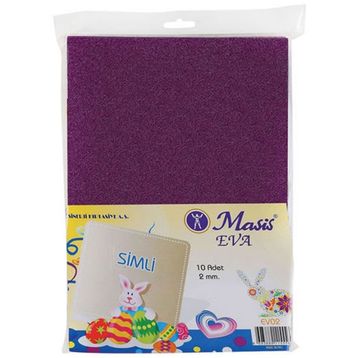 Masis EV02Y A4 10'lu Simli Yapışkanlı Eva