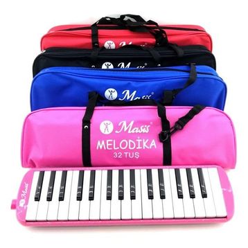 Masis L32P-E Ekonomik 32 Tuşlu Pastel Renk Çantalı Melodika