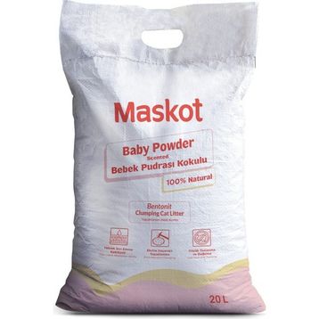Maskot Bebek Pudrası Kokulu 20 lt Kedi Kumu