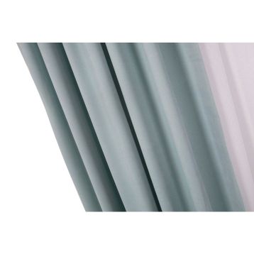 Massarelli Mint Rengi Pilesiz Fon Perde