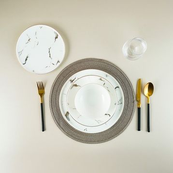 Massimo Marble 24 Parça 6 Kişilik Yemek Takımı