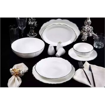 Massimo Victoria Silver 56 Parça Yemek Takımı
