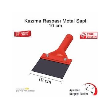 Master 10 cm Metal Saplı Kazıma Raspası
