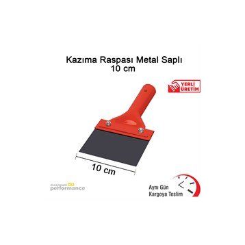 Master 10 cm Metal Saplı Kazıma Raspası