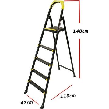 Master 4+1 Basamak Superstep Güçlü Merdiven