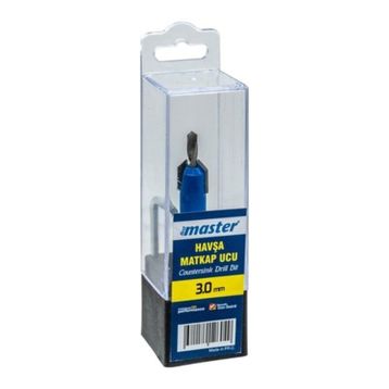 Master 530240 3 mm Havşalı Ahşap Matkap Ucu