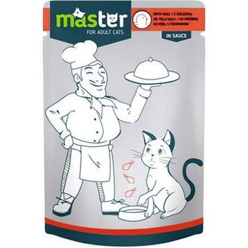 Master Kümes Hayvanlı Jöle Pouch 80 gr Kedi Maması