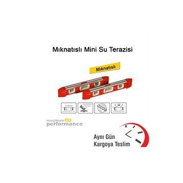 Master Mini Mıknatıslı Su Terazisi