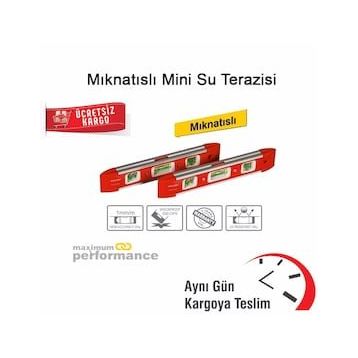 Master Mini Mıknatıslı Su Terazisi