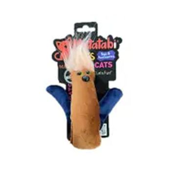 Matatabi Cats Sticky 30 cm Kahverengi Peluş Kedi Oyuncağı