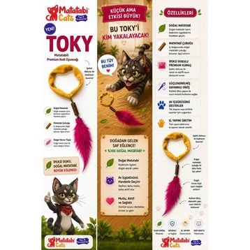 Matatabi Cats Toky Peluş 12 cm Kedi Oyuncağı