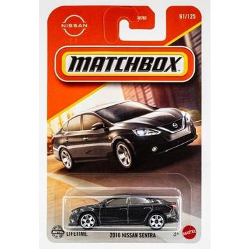 Matchbox C0859 JBR48 1:64 2016 Nissan Sentra Kısa Kart Tekli Araba