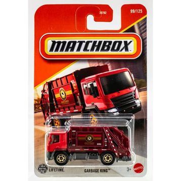 Matchbox C0859 JBR52 1:64 Garbage King Tekli Araba