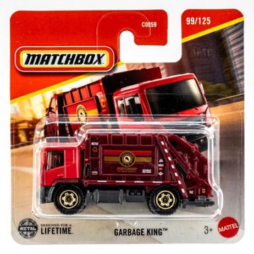 Matchbox C0859 JBR52 1:64 Garbage King Tekli Araba