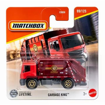 Matchbox C0859 JBR52 1:64 Garbage King Tekli Araba