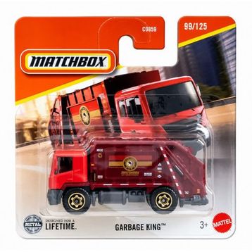 Matchbox C0859 JBR52 1:64 Garbage King Tekli Araba