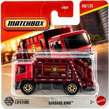 Matchbox C0859 JBR52 1:64 Garbage King Tekli Araba