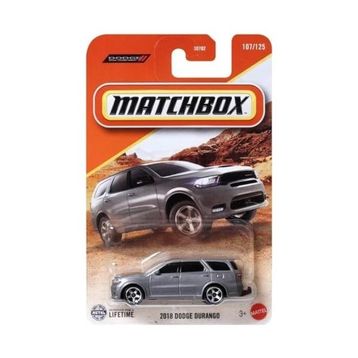 Matchbox C0859 JLH54 1:64 2018 Dodge Durango Kısa Kart Tekli Araba