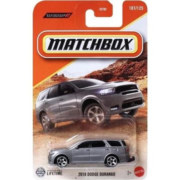 Matchbox C0859 JLH54 1:64 2018 Dodge Durango Kısa Kart Tekli Araba