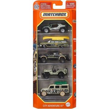 Matchbox C1817-HFH07 5'li Araba Seti