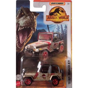 Matchbox FMW90 HBH07 93 Jeep Wrangler Jurassic World Tekli Araçlar
