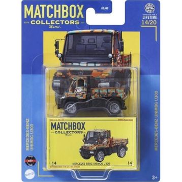 Matchbox GBJ48 - HVW09 Mercedes-Benz Unimog U300 Koleksiyon Araç