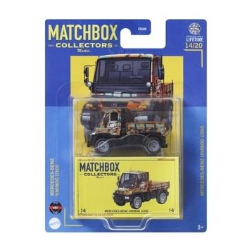Matchbox GBJ48 - HVW09 Mercedes-Benz Unimog U300 Koleksiyon Araç