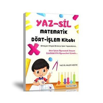 Matematik Dört İşlem Yaz Sil Kitabı