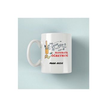 Matematik Öğretmeni Kupa Bardak