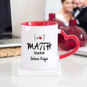 Matematik Öğretmeni Kupa Bardak