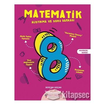 Matematus Yayınları 8. Sınıf Matematik Alıştırma ve Soru Bankası