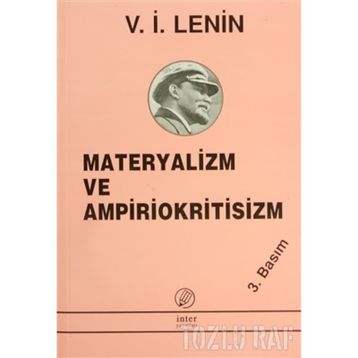 MATERYALIZM VE AMPIRIOKRITISIZM - VLADIMIR İLYİÇ LENIN