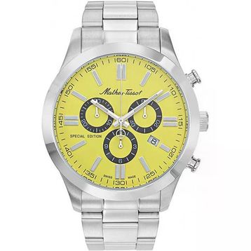 Mathey-Tissot H455CHJ Gümüş Erkek Kol Saati