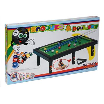 Matrax Oyuncak 011 Snooker Poolset Bilardo Oyunu