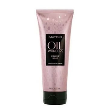 Matrix Oil Wonders Volume Rose İnce Telli Saçlar İçin Hacimlendirici Gül Yaği 200 ml Saç Bakım Kremi