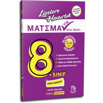 Matsev Yayıncılık 8. Sınıf Matematik Soru Bankası Hakan Girginer