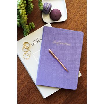 Matt Notebook 14x20 Sert Kapak Noktalı Lila Defter