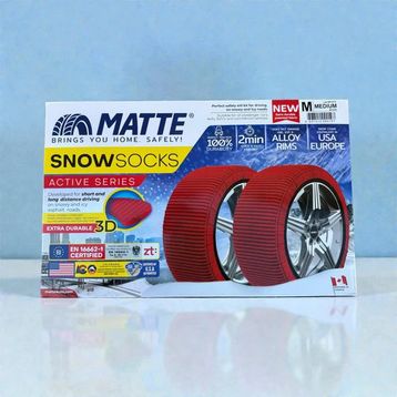 Matte M Kar Çorabı