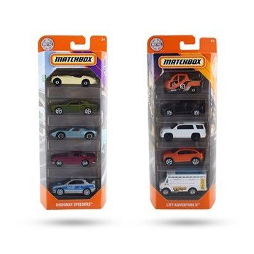Mattel C1817 Matchbox Beşli Oyuncak Araba Seti