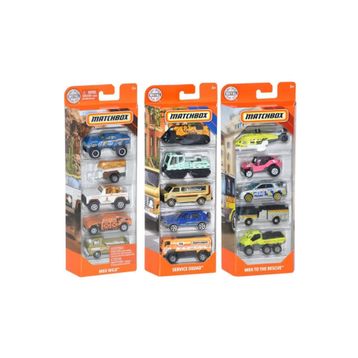 Mattel C1817 Matchbox Beşli Oyuncak Araba Seti