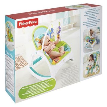 Mattel CMR10 Fisher Price Yağmur Ormanı Portatif Anakucağı ve Sallanan Sandalye