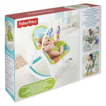 Mattel CMR10 Fisher Price Yağmur Ormanı Portatif Anakucağı ve Sallanan Sandalye